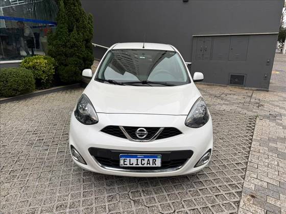 NISSAN MARCH 1.6 SL 16V FLEX 4P MANUAL NISSAN MARCH 1.6 SL 16V FLEX 4P MANUAL